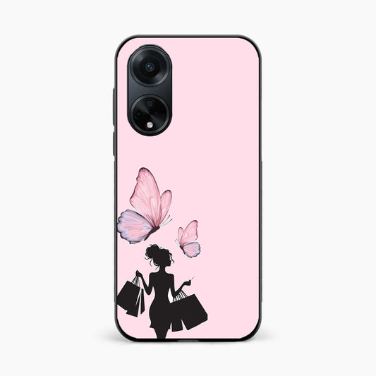 Butterfly Babe Aesthetic Oppo F23 Back Covers