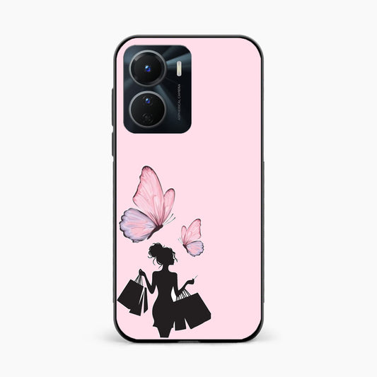 Butterfly Babe Aesthetic Vivo Y16 Back Cover