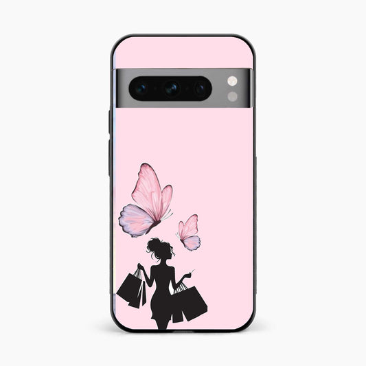 Butterfly Babe Aesthetic Google Pixel 8 Pro Back Cover
