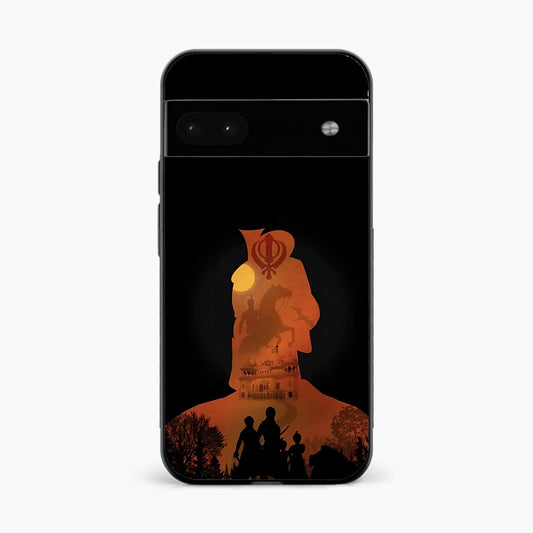 Khalsa Forever–Guru Gobind Singh Ji Google Pixel 8A Back Cover