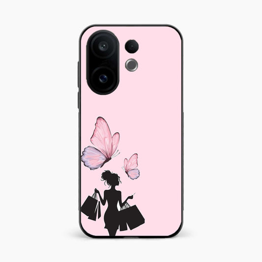 Butterfly Babe Aesthetic Vivo V60 5G Back Cover