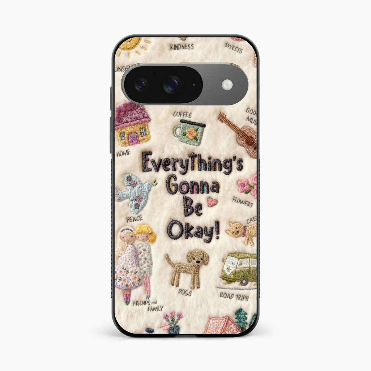 Cozy Happiness Collection Google Pixel 9 Back Cover