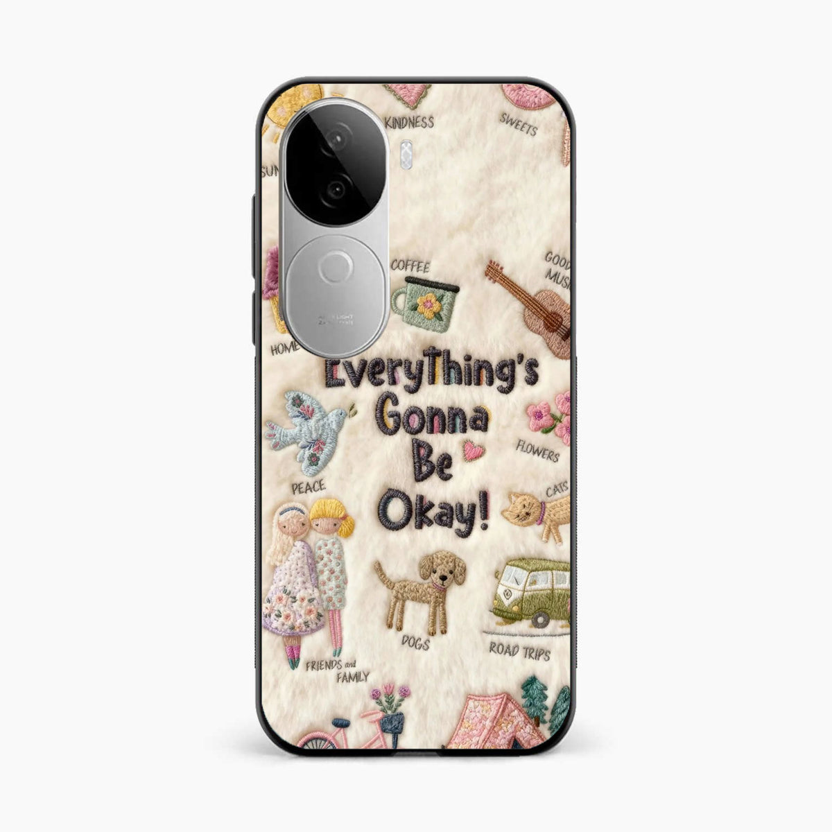 Cozy Happiness Collection Vivo V40e 5G Back Cover