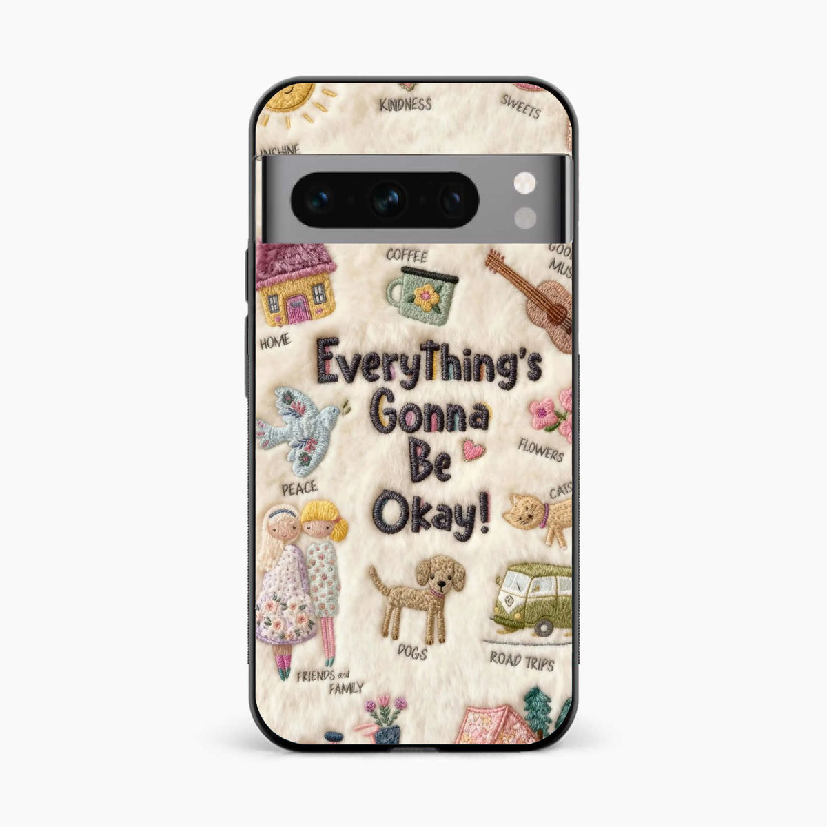 Cozy Happiness Collection Google Pixel 8 Pro Back Cover
