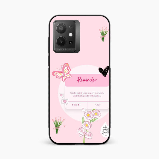 Floral Reminder Vivo T1 5G Back Cover