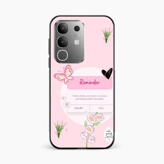 Floral Reminder Vivo T4x 5G Back Cover