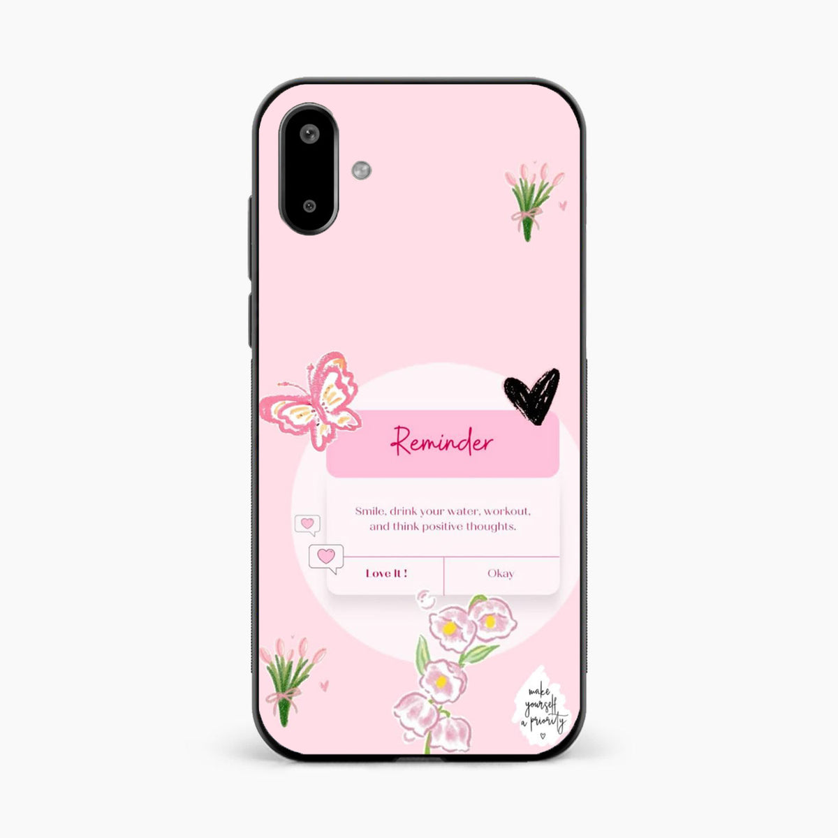 Floral Reminder Samsung M07 5g Back Cover