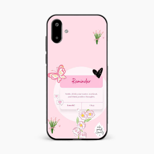 Floral Reminder Samsung M07 5g Back Cover
