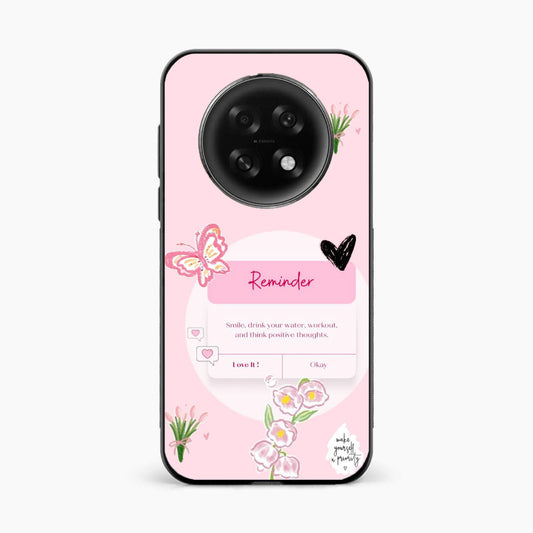 Floral Reminder Oppo F31 Pro Plus 5G Back Cover