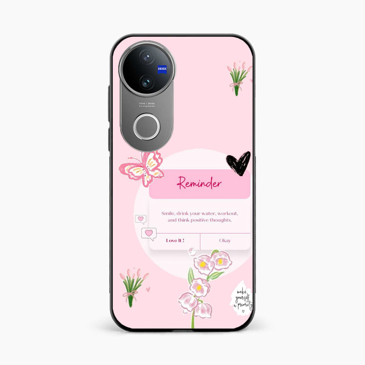 Floral Reminder Vivo V50e 5G Back Cover