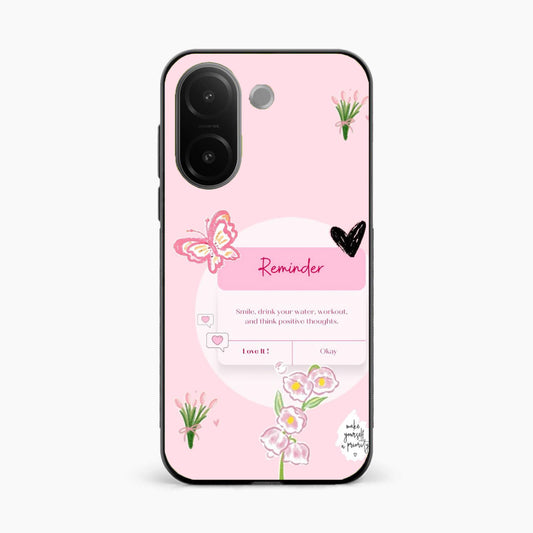Floral Reminder Vivo V60e 5G Back Cover