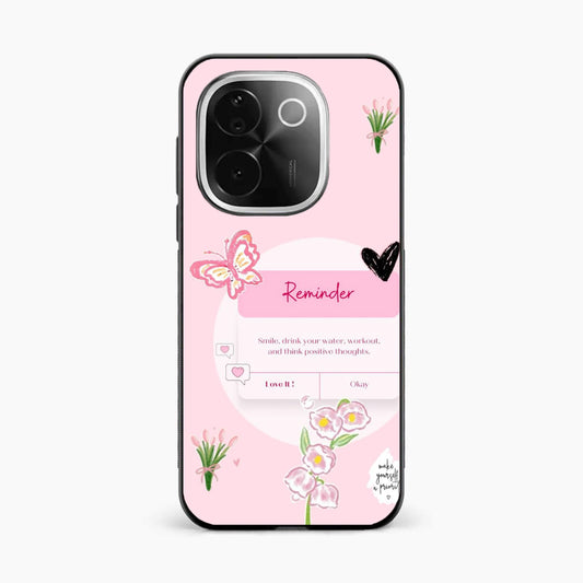 Floral Reminder Vivo T3 Pro 5G Back Cover