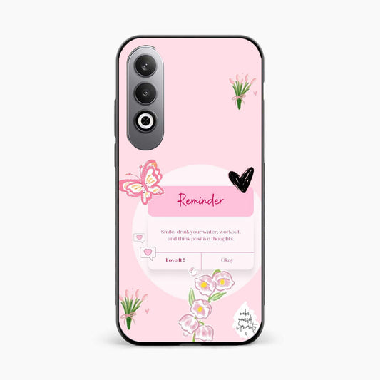 Floral Reminder Oppo K12x 5G Back Cover