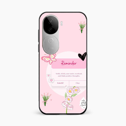 Floral Reminder Vivo V40e 5G Back Cover