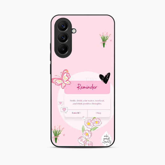 Floral Reminder Samsung A57 5g Back Cover