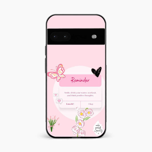 Floral Reminder Google Pixel 8A Back Cover