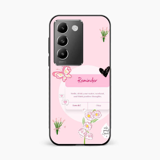 Floral Reminder Vivo T3 5G Back Cover