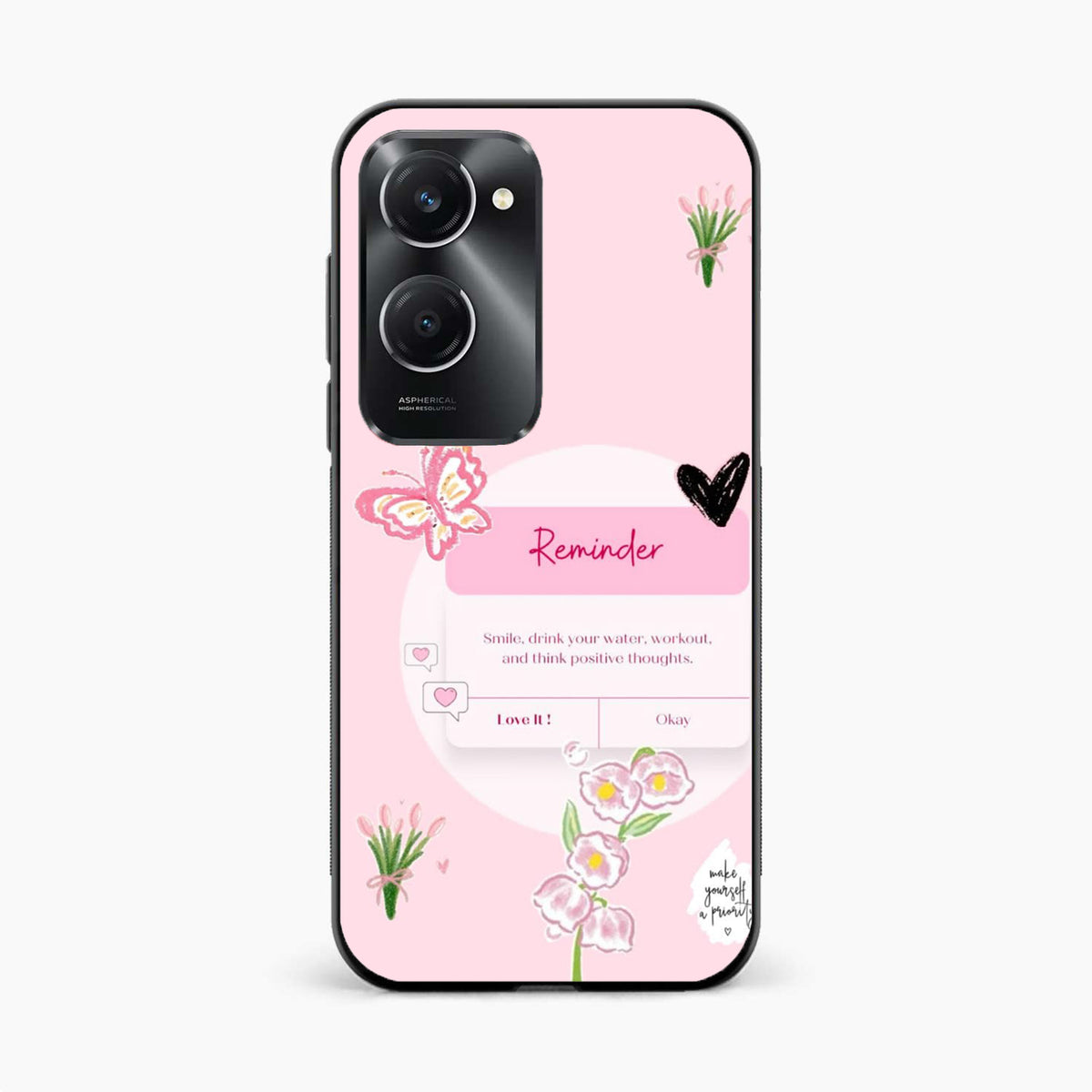 Floral Reminder Vivo Y28s 5G Back Cover