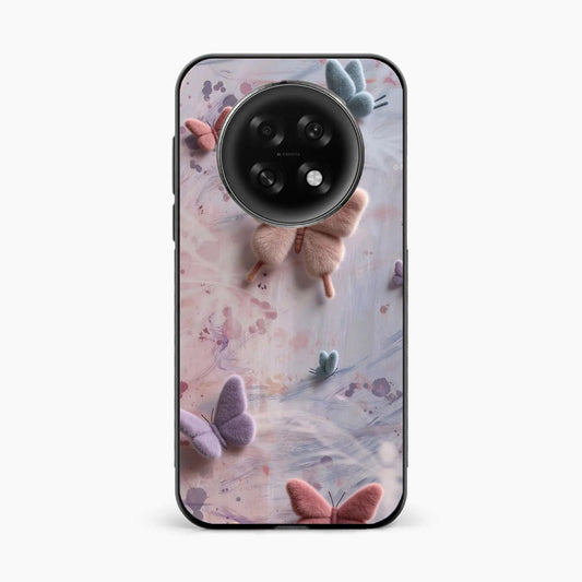 Fluffy Butterfly Oppo F31 Pro Plus 5G Aesthetic Back Cover