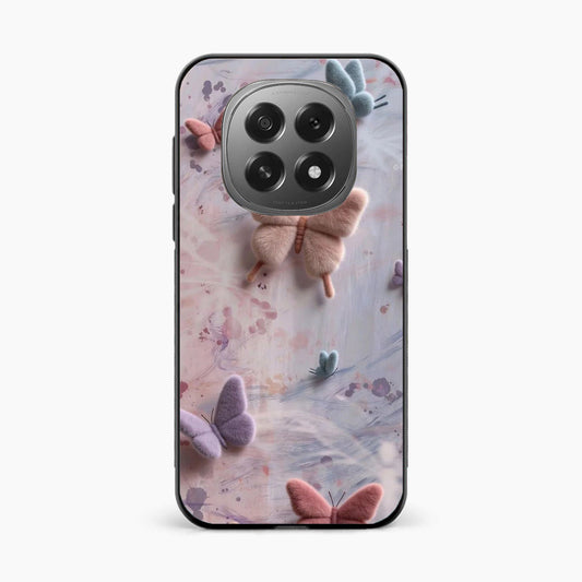 Fluffy Butterfly Oppo F29 5G Aesthetic Back Cover