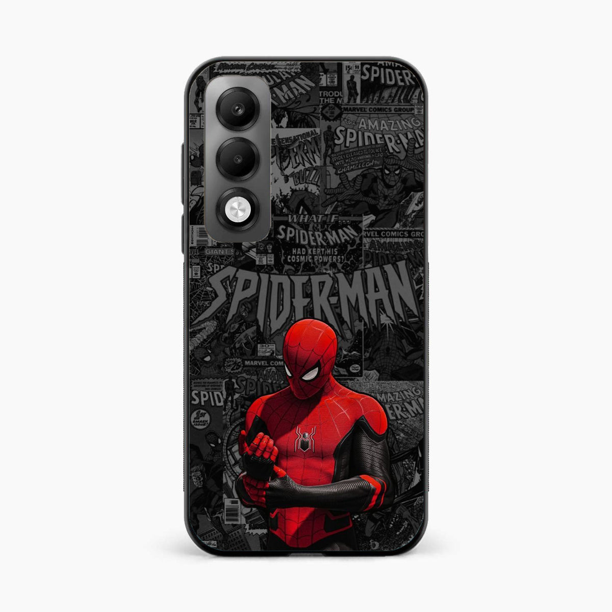 Spider Man Black Theme Oppo K13x 5G Back Cover