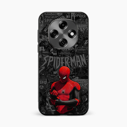 Spider Man Black Theme Oppo F31 Pro 5G Back Cover