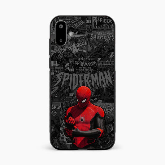 Spider Man Black Theme Samsung M07 5g Back Cover