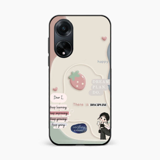 Dream Plan Do Vibes Oppo F23 Back Cover