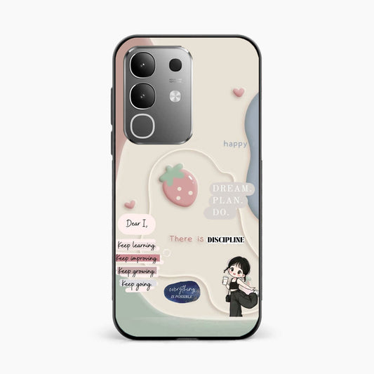 Dream Plan Do Vibes Vivo T4x 5G Back Cover