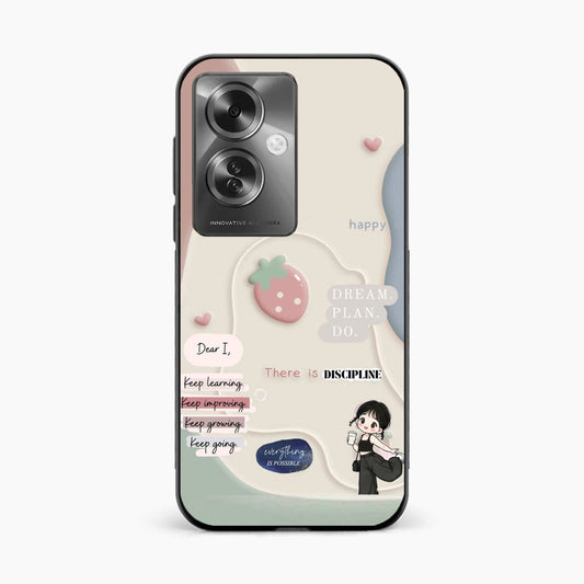 Dream Plan Do Vibes Oppo F25 Pro 5G Back Cover