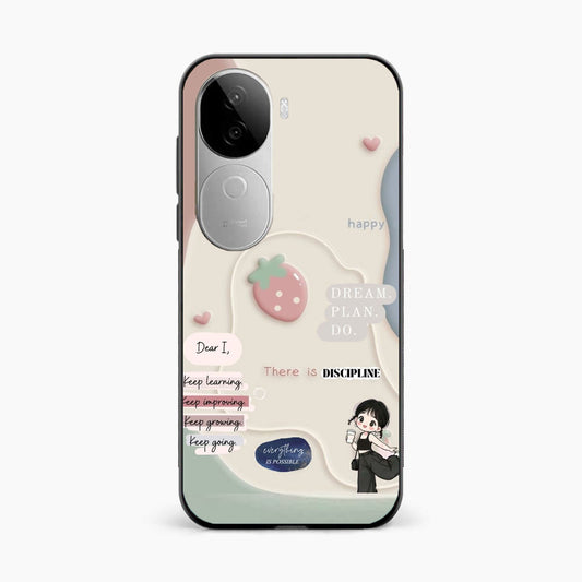 Dream Plan Do Vibes Vivo V40e 5G Back Cover