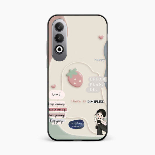 Dream Plan Do Vibes Oppo K12x 5G Back Cover