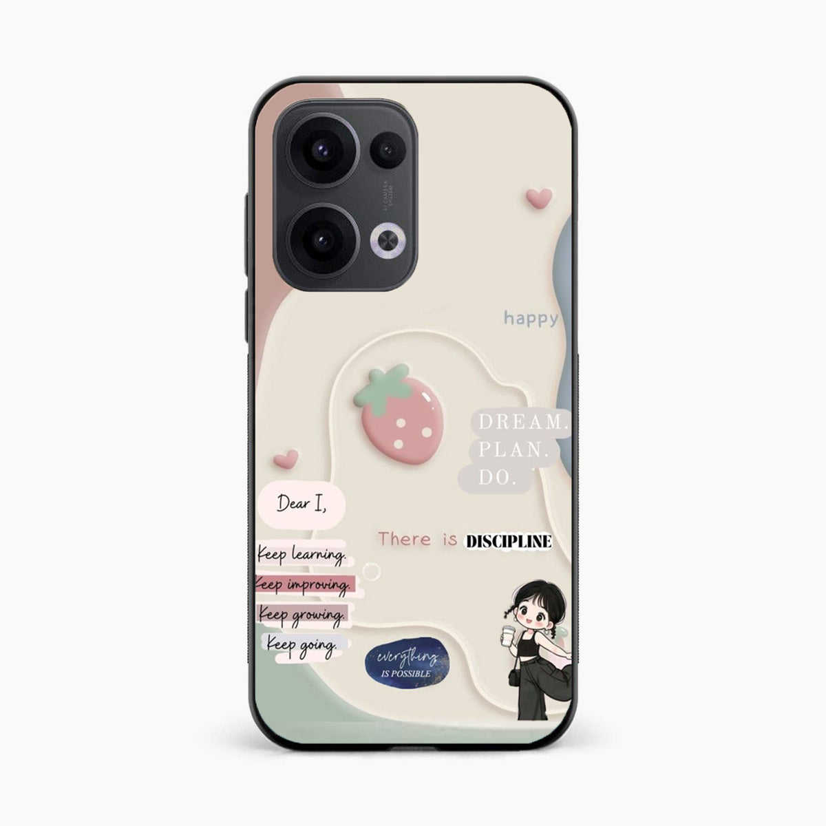 Dream Plan Do Vibes Oppo Reno 13 5G Back Cover