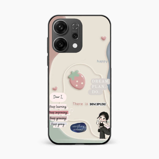 Dream Plan Do Vibes Oppo Reno 14 5G Back Cover