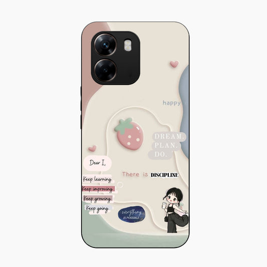 Dream Plan Do Vibes Oppo A6x 5G Back Cover