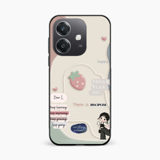 Dream Plan Do Vibes Oppo A3x 5G Back Cover