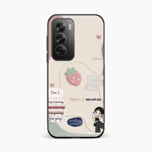 Dream Plan Do Vibes Oppo Reno 12 Pro 5G Back Cover