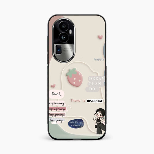 Dream Plan Do Vibes Oppo Reno 10 Pro Plus 5G Back Cover