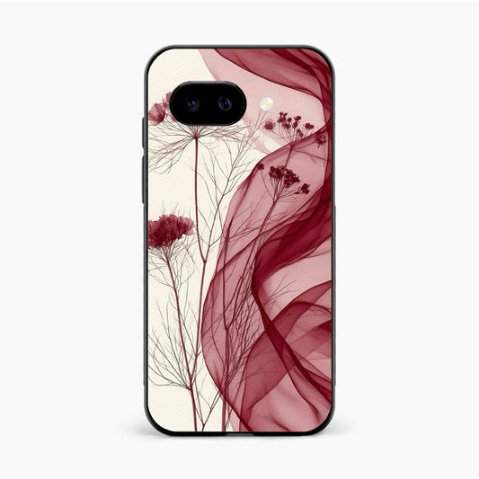Red Floral Dream Google Pixel 9A Back Cover