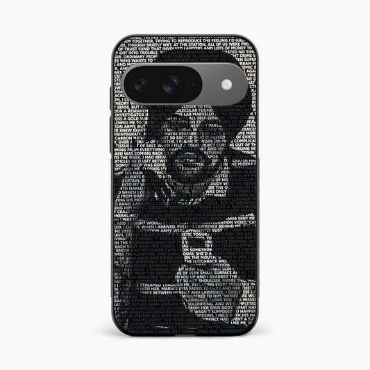 Sidhu Moosewala Minimal Text Art Google Pixel 9 Back Cover