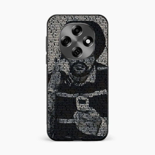 Sidhu Moosewala Minimal Text Art Oppo F31 Pro 5g Back Covers