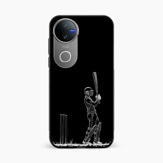 Cricket Minimal Line Art Vivo V50 5G Back Cover