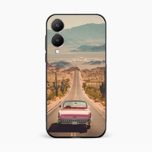 Classic Car Scenic Vivo Y28 5G Back Cover