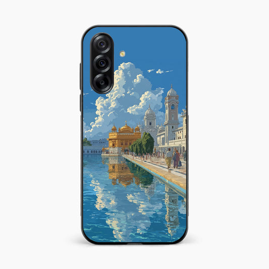 Golden Temple Peace & Faith Samsung A37 5g Back cover