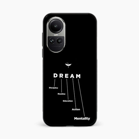 Dream & Discipline Oppo Reno 10 Back Cover