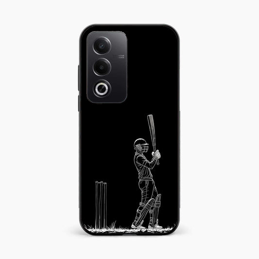 Cricket Minimal Line Art Oppo A3 Pro Back Cover