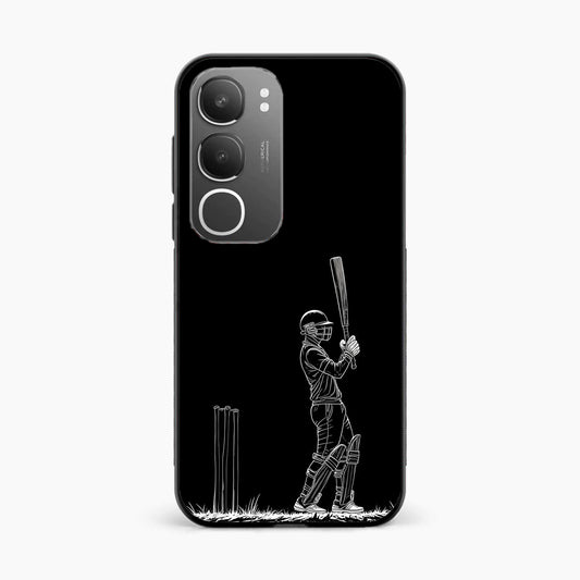 Cricket Minimal Line Art Vivo Y29 5G Back Cover