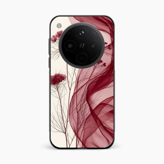 Red Floral Dream Oppo Find X8 5G Back Cover