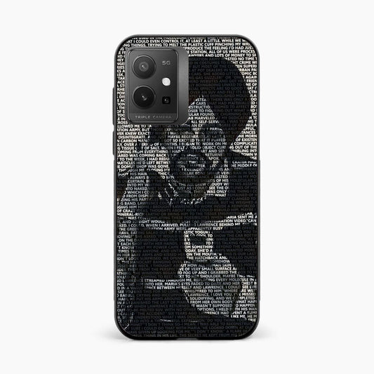 Sidhu Moosewala Minimal Text Art Vivo T1 5G Back Cover