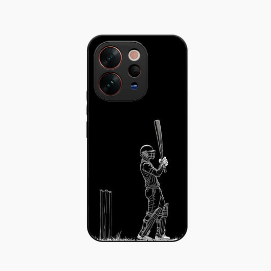 Cricket Minimal Line Art Vivo V70 5G Back Cover